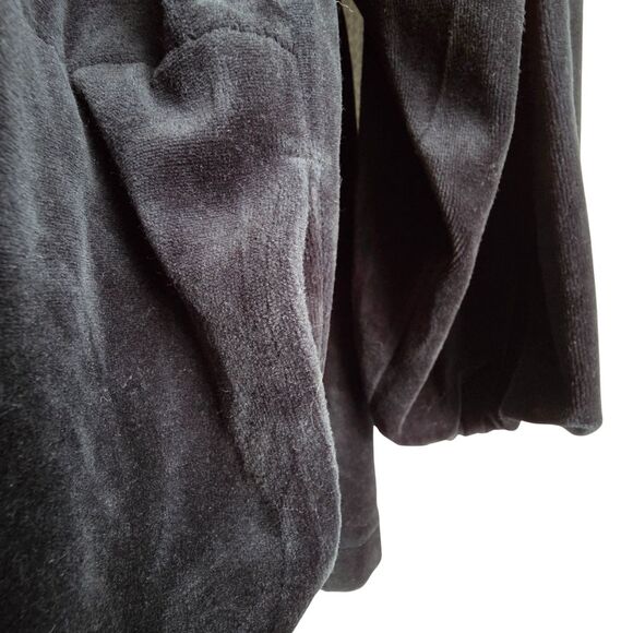 Disney Catalog Velour Track Jacket Black 2X Y2K Mickey Mouse Full Zip - Picture 8 of 11